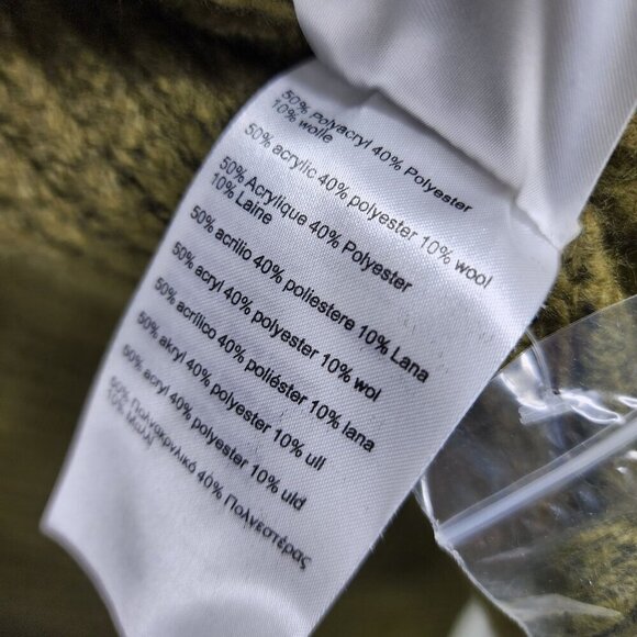 Madeleine Long Cardigan with Lustre Chunky Knit Shawl Collar Women's Size OS - Picture 8 of 12